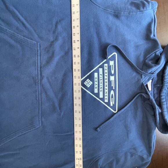 Columbia PFG Men's Hoodie Size XXL, Blue - Picture 4 of 5